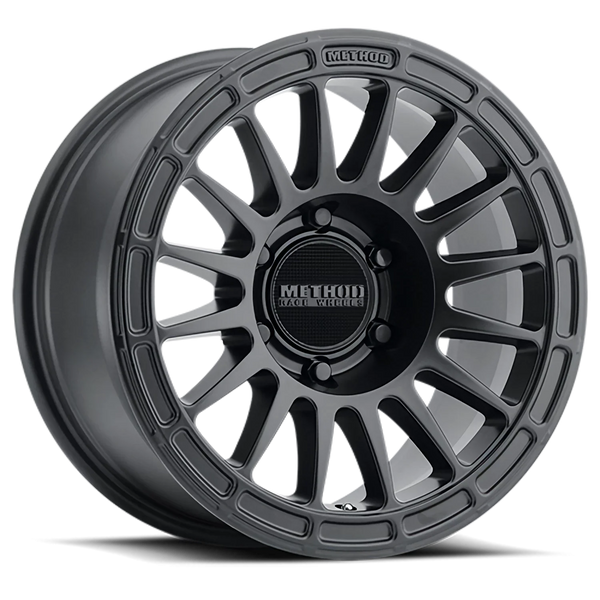 Method MR314 17x8.5 0mm Offset 6x5.5 6x139.7 106.25mm CB Matte Black Wheel