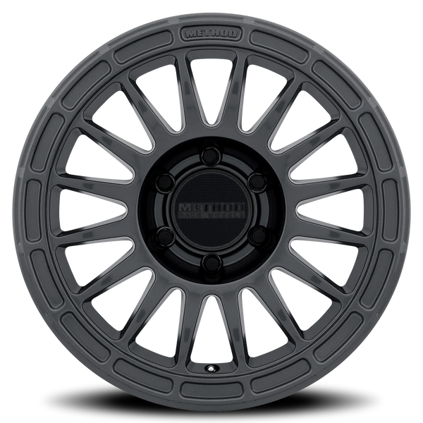 Method MR314 17x8.5 0mm Offset 6x5.5 6x139.7 106.25mm CB Matte Black Wheel