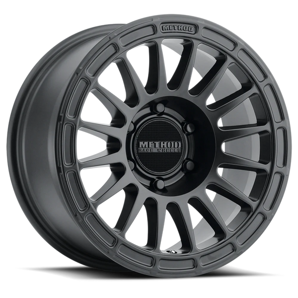 Method MR314 17x7.5 +30mm Offset 5x114.3 5x4.5 73mm CB Matte Black Wheel