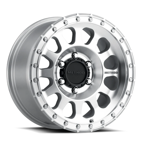 Method MR315 18x9 +18mm Offset 6x5.5 106.25mm CB Machined/Clear Coat Wheel