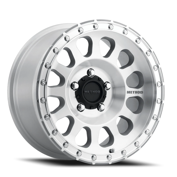 Method MR315 17x8.5 0mm Offset 5x150 110.5mm CB Machined/Clear Coat Wheel