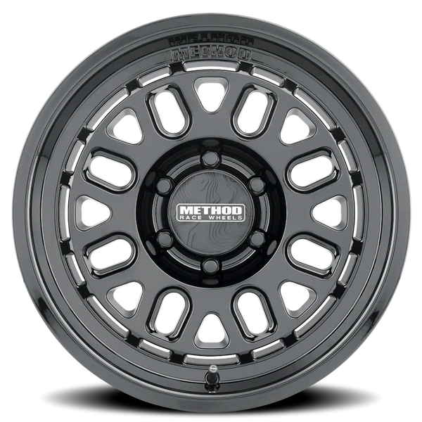 Method MR321 17x8.5 +25mm Offset 6x5.5 BP 106.25mm CB Gloss Black Wheel