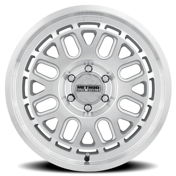 Method MR321 17x8.5 0mm Offset 6x5.5 6x139.7 BP 106.25mm CB 4.72in BS Machined/Clear Coat Wheel