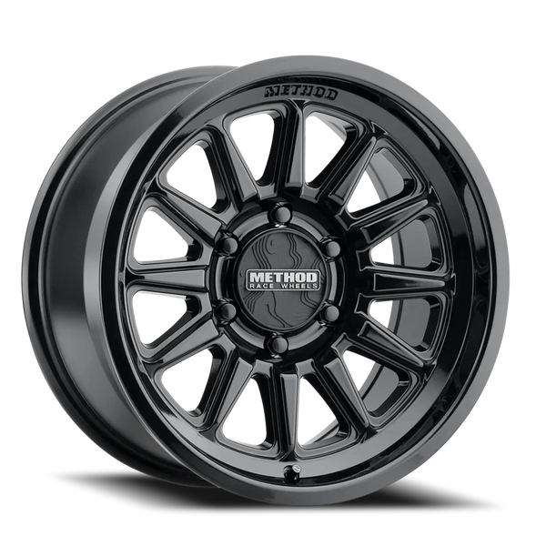 Method MR323 18x9 +12mm Offset 6x5.5 6x139.7 106.25mm Centerbore Gloss Black
