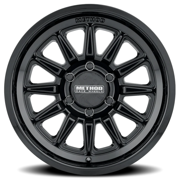 Method MR323 17x8.5 0mm Offset 6x5.5 6x139.7 106.25mm Centerbore Gloss Black