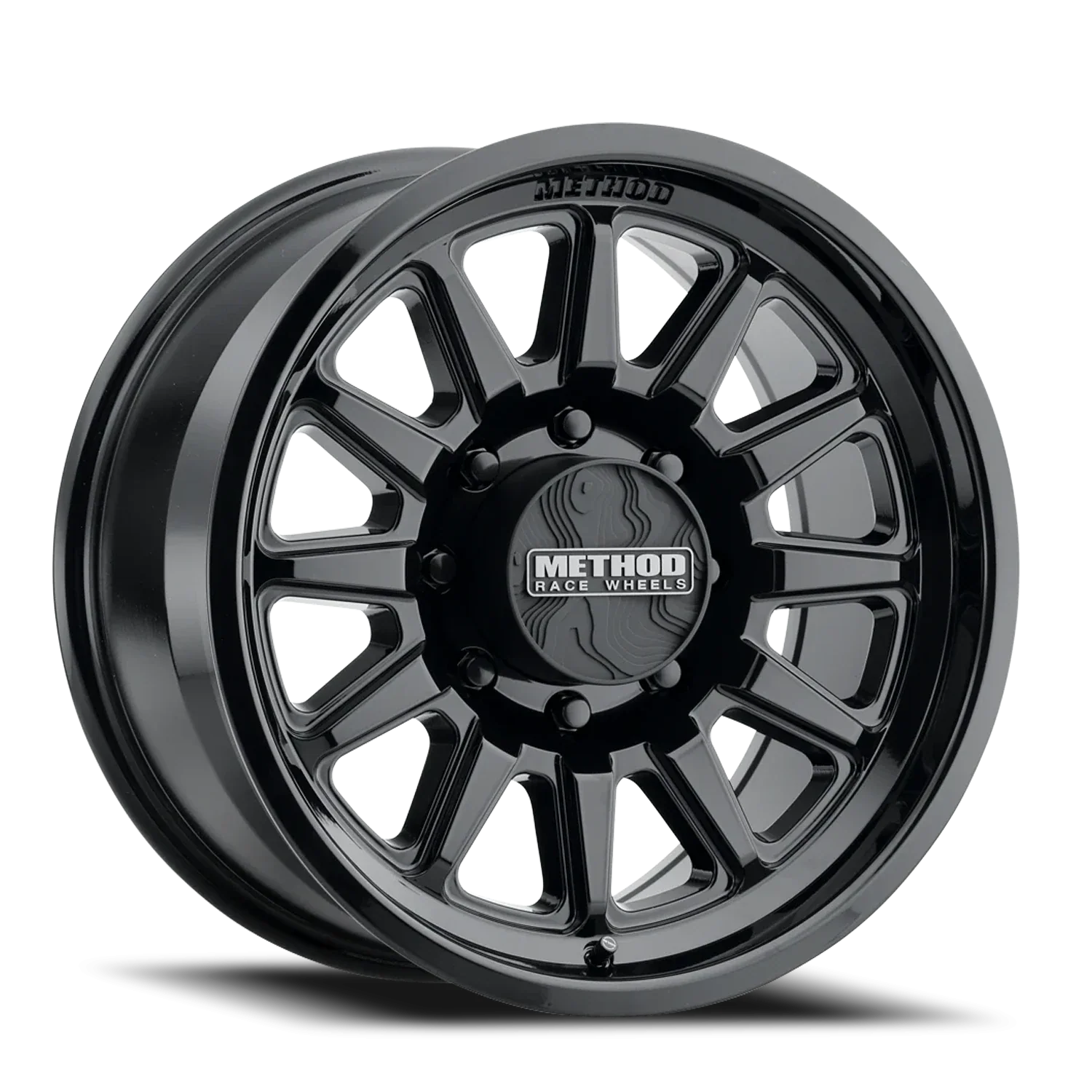 Method MR323 17x8.5 / 8x6.5 8x165 BP / 0ET / 4.72in BS / 130.81mm CB - Gloss Black Wheel