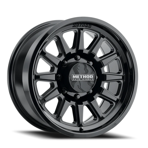 Method MR323 17x8.5 / 8x6.5 8x165 BP / 0ET / 4.72in BS / 130.81mm CB - Gloss Black Wheel