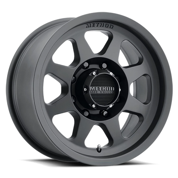 Method MR701 17x8.5 0mm Offset 8x6.5 8x165 130.81mm CB Matte Black Wheel