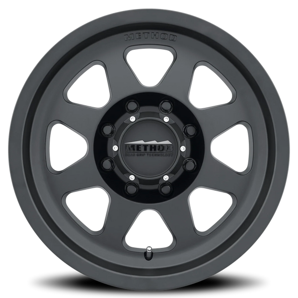 Method MR701 17x8.5 0mm Offset 8x6.5 8x165 130.81mm CB Matte Black Wheel