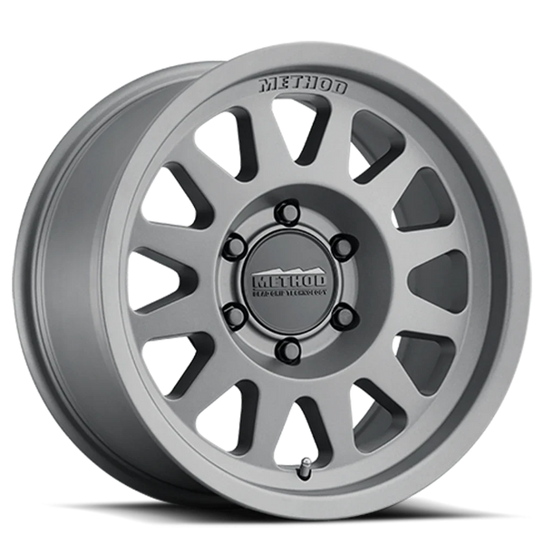 Method MR703 Bead Grip 17x8.5 / 6x5.5 / +35mm Offset / 106.25mm Centerbore - Gloss Titanium Wheel