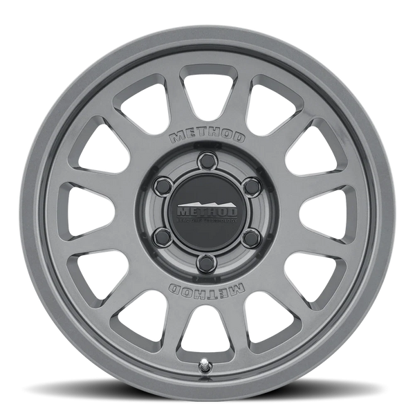 Method MR703 Bead Grip 17x8.5 / 6x5.5 / +35mm Offset / 106.25mm Centerbore - Gloss Titanium Wheel