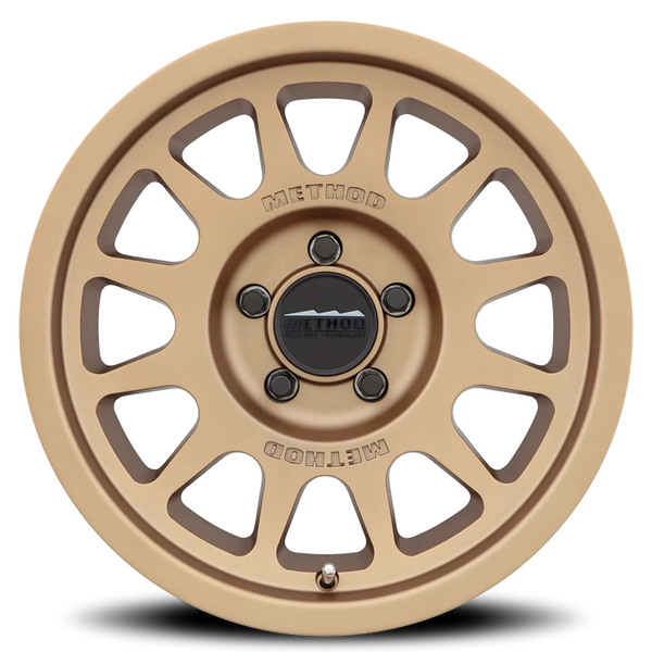 Method MR703 17x8.5 +35mm Offset 5x150 110.5mm CB Method Bronze Wheel