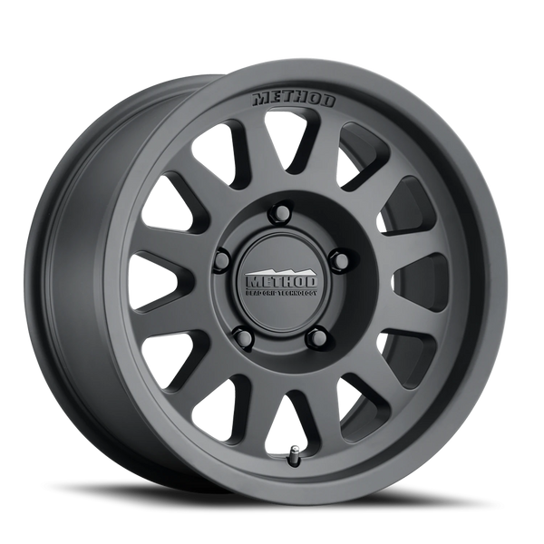 Method MR704 17x8.5 0mm Offset 5x5.5 (5x139.7) 108mm CB Matte Black Wheel