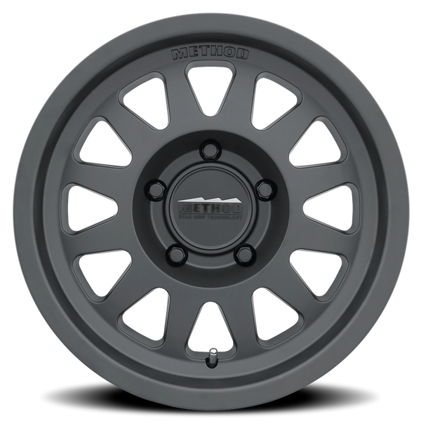 Method MR704 17x8.5 0mm Offset 5x5.5 (5x139.7) 108mm CB Matte Black Wheel