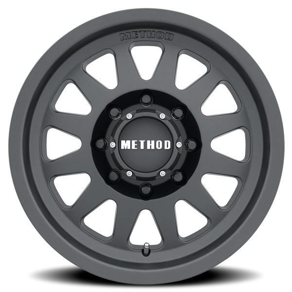 Method MR704 17x8.5 0mm Offset 8x170 130.81mm CB Matte Black Wheel