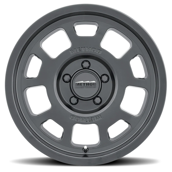 Method MR705 17x8.5 0mm Offset 5x5 5x127 71.5mm CB Matte Black Wheel