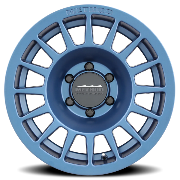 Method MR707 17x8.5 0mm Offset 6x5.5 6x139.7 106.25mm 4.72in BS Bahia Blue Wheel