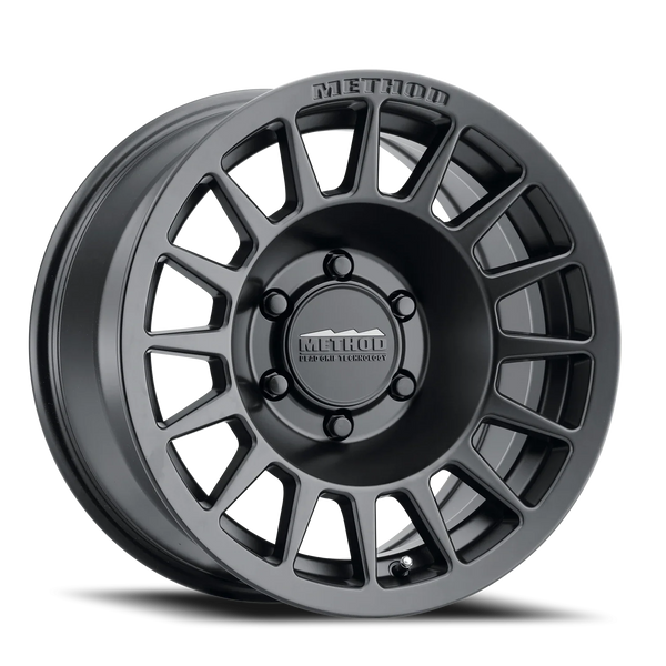 Method MR707 Bead Grip 17x8.5 25mm Offset 6x5.5 6x139.7 BP 106.25mm CB - Matte Black Wheel