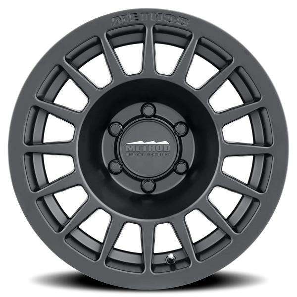 Method MR707 Bead Grip 17x8.5 0mm Offset 6x135 BP 87mm CB 4.72in BS Matte Black Wheel