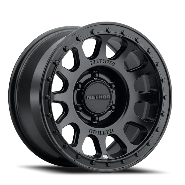 Method MR709 HD Bead Grip 17x 8.5in / ET0 / 6x135 BP / 87mm Bore - Black Wheel