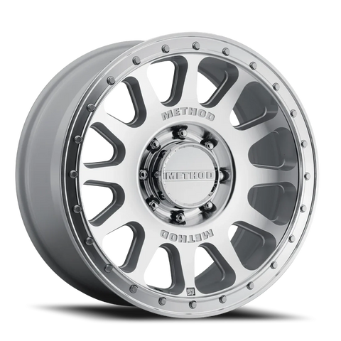Method MR709 HD Bead Grip 18x 9in / ET12 / 8x6.5 8x165 BP / 121.3mm Bore - Machined Wheel