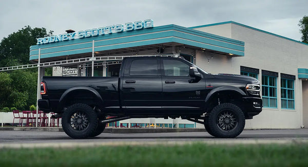 Method Raised MR802 20x10 / 8x180 BP / -18mm Offset / 124.1mm Bore - Double Black Milled Wheel