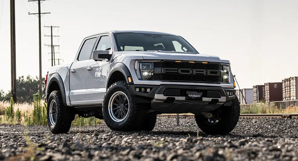 Method Raised MR803 20x10 / 8x180 BP / -18mm Offset / 124.1mm Bore - Gloss Titanium Wheel