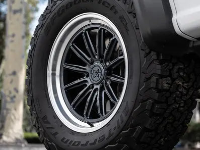 Method Raised MR803 20x10 / 8x180 BP / -18mm Offset / 124.1mm Bore - Gloss Titanium Wheel