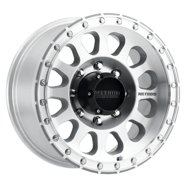 Method MR315 18x9 +18mm Offset 8x180 130.81mm CB Machined/Clear Coat Wheel