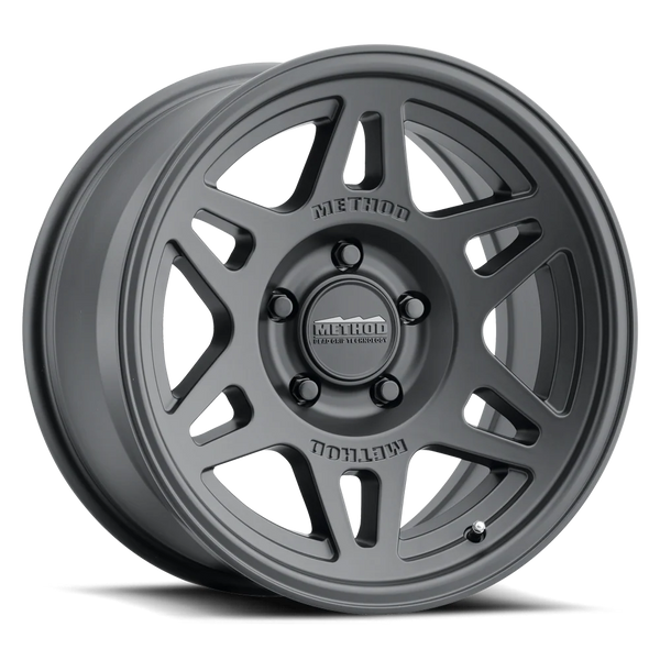 Method MR706 Bead Grip 17x8.5 0mm Offset 5x5 5mm Matte Black Wheel