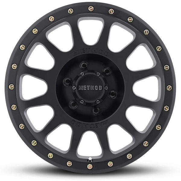 Method MR305 NV 18x9 0mm Offset 6x5.5 108mm CB Matte Black Wheel