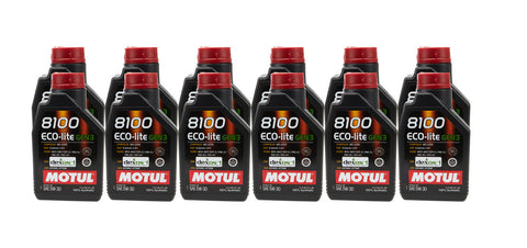 Motul 1L 8100 Eco-Lite Gen3 5W30 (12 Pack)