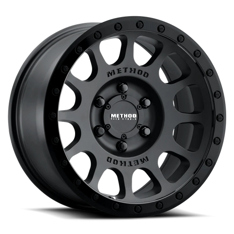 Method MR305 NV 17x8.5 0mm Offset 5x150 116.5mm CB Matte-Gloss Black Wheel