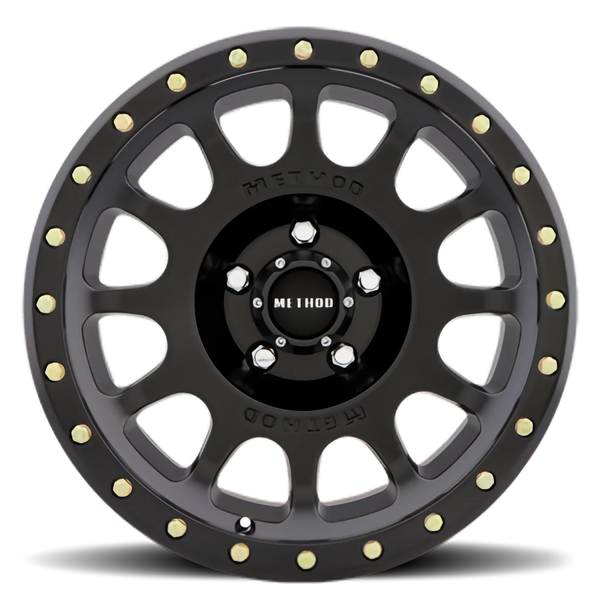 Method MR305 NV 18x9 +18mm Offset 5x5.5 (5x139.7) 108mm CB Matte Black Wheel