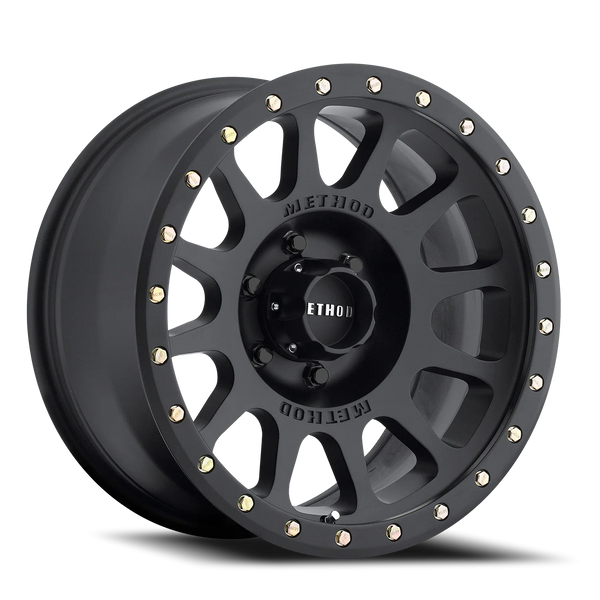 Method MR305 NV 17x8.5 25mm Offset 6x135 94mm CB Matte Black Wheel