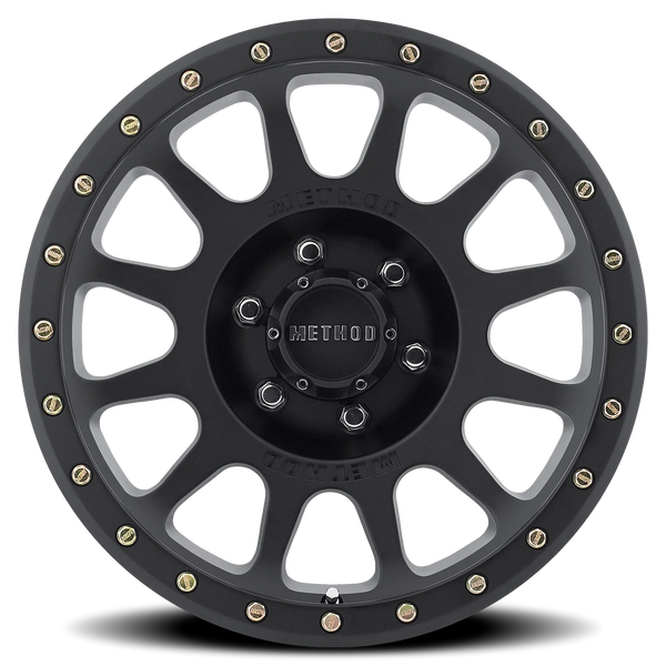 Method MR305 NV 17x8.5 25mm Offset 6x135 94mm CB Matte Black Wheel