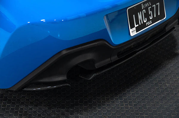 OLM Carbon Fiber 3pc Rear Diffuser - 2022 + GR86 BRZ