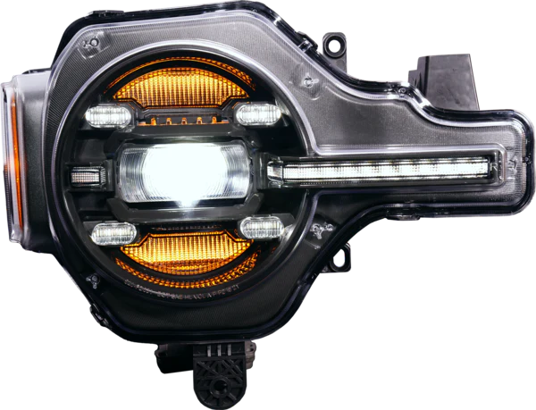 OLM Ford Bronco (2021 + ) Headlights (White DRL) Infinite Series