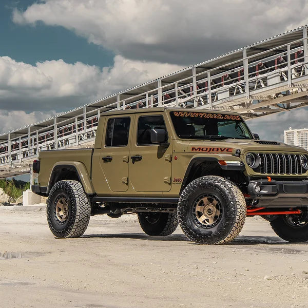 Weld Off-Road Ridge 20x9 - 5x127 / 5x139.7 BP - ET0 - 87.1mm CB - Satin Bronze Wheel (Black Ring)