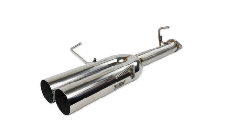 ISR Performance EP (Straight Pipes) Dual Tip Exhaust 4in 95-98 (S14) - Nissan 240sx