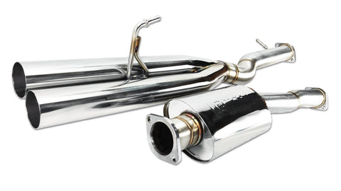 ISR Performance EP (Straight Pipes) Dual Tip Exhaust - 2003 - 2007 Infiniti G35 Coupe