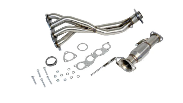 PLM K-Series K24 K20 FG Header V2 2006 - 2011 Civic SI with Bolt-On Catalytic Converter