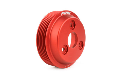 Perrin 2022 Subaru BRZ / GR86 Water Pump Pulley - Red