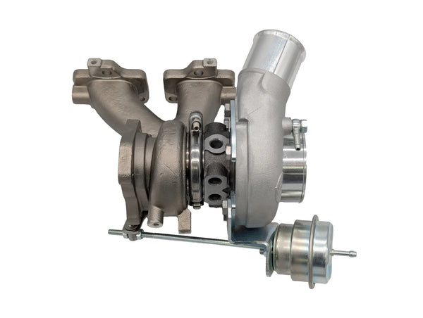 Forced Performance Polaris RXR Red Stainless Steel Turbofold 46mm Billet Wheel (300hp+)