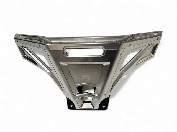 Elektric Offroad 2022-2026 Polaris Rzr Pro R/ Pro S/Turbo R Billet Front Winch Bumper Anodized Clear