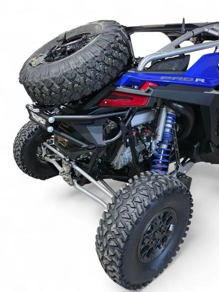 Elektric Offroad 2022+ Polaris  RZR Pro R Amp Rear Tire Rack Bumper Combo