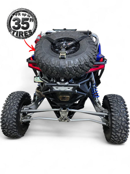 Elektric Offroad 2022+ Polaris  RZR Pro R Amp Rear Tire Rack Bumper Combo