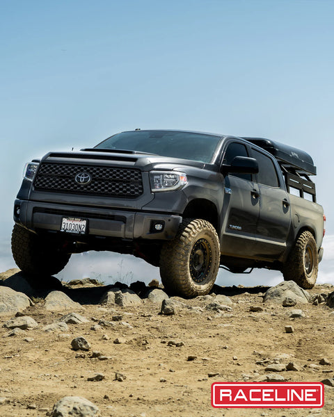 Raceline 951B Ryno 17x9in / 5x127 BP / -12mm Offset / 78.1mm Bore - Satin Black Wheel