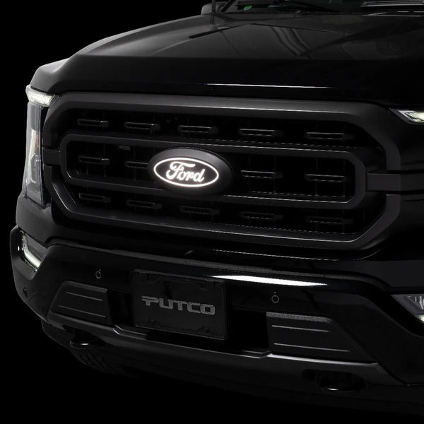 Putco 2019 - 2023 Ford Ranger Front Emblem Luminix Ford Led Grille Emblems
