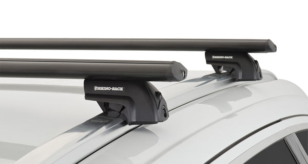 Rhino-Rack 2007 - 2015 Audi Q7 4 Door SUV Vortex SX 2 Bar Roof Rack - Black